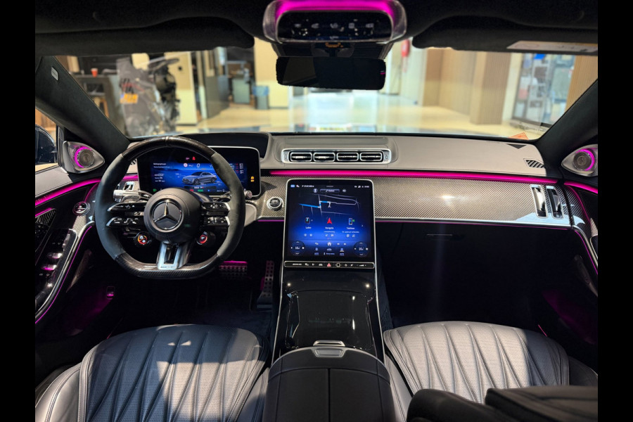 Mercedes-Benz S-Klasse AMG 63 S E Performance|Pano|HUD|Keyless|360|4D Burmester|Massage|Matrix|Chauffeur Pakket|Carbon