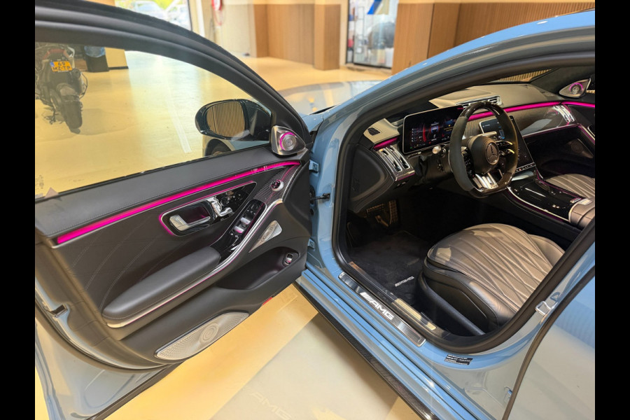 Mercedes-Benz S-Klasse AMG 63 S E Performance|Pano|HUD|Keyless|360|4D Burmester|Massage|Matrix|Chauffeur Pakket|Carbon