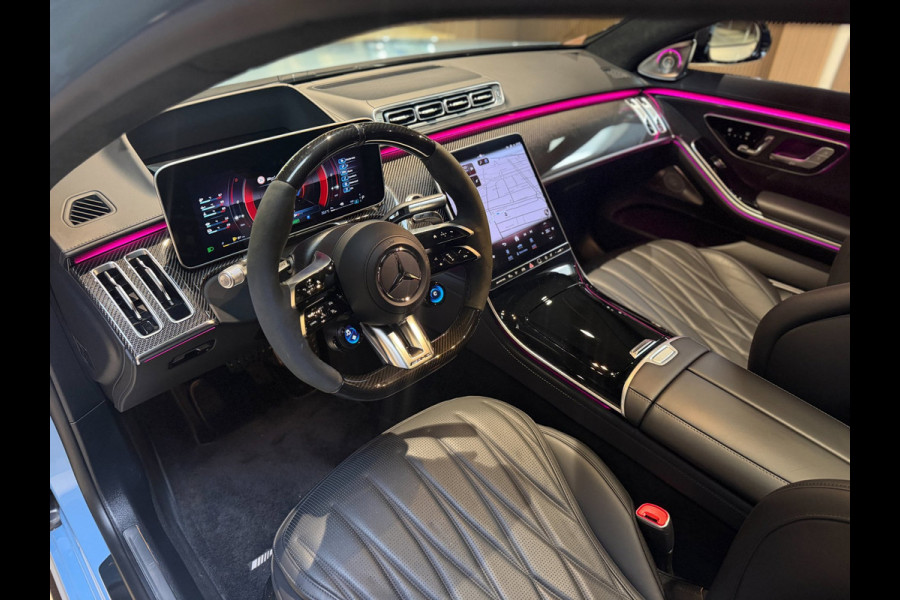 Mercedes-Benz S-Klasse AMG 63 S E Performance|Pano|HUD|Keyless|360|4D Burmester|Massage|Matrix|Chauffeur Pakket|Carbon