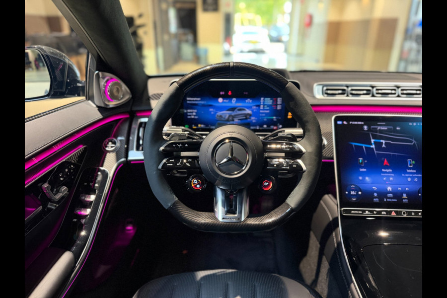 Mercedes-Benz S-Klasse AMG 63 S E Performance|Pano|HUD|Keyless|360|4D Burmester|Massage|Matrix|Chauffeur Pakket|Carbon