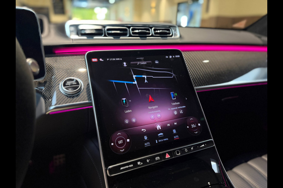 Mercedes-Benz S-Klasse AMG 63 S E Performance|Pano|HUD|Keyless|360|4D Burmester|Massage|Matrix|Chauffeur Pakket|Carbon