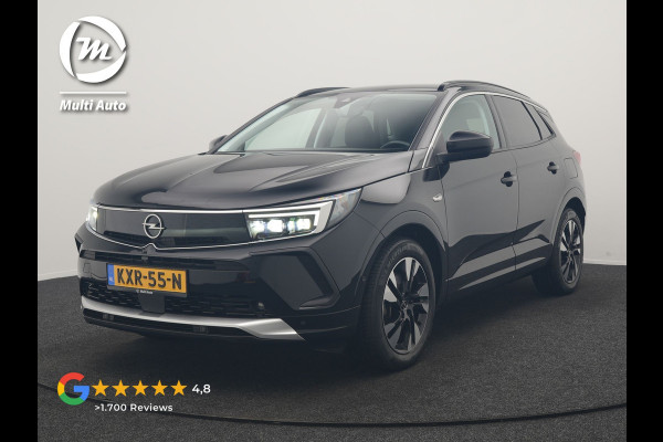 Opel Grandland 1.6 Turbo Ultimate PHEV 225pk Dealer O.H. | Trekhaak Afn. | Adaptive Cruise | 360 Camera | Alcantara Sportstoelen & Stuur Verwarmd | BLIS | Keyless | Navigatie | DAB | Plug In Hybrid | Apple Carplay | Plug In Hybrid |