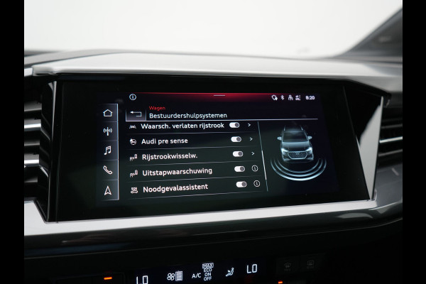 Audi Q4 e-tron 35 2x S Line 55 kWh 170pk Dealer O.H. | Panodak | Lederen Sportstoelen Memory | Adaptive Cruise | Head Up | 360 Camera | Sonos Audio | Matrix LED | Keyless | Blis | Apple Carplay | Navigatie | DAB |