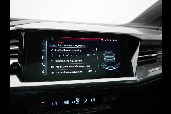 Audi Q4 e-tron 35 2x S Line 55 kWh 170pk Dealer O.H. | Panodak | Lederen Sportstoelen Memory | Adaptive Cruise | Head Up | 360 Camera | Sonos Audio | Matrix LED | Keyless | Blis | Apple Carplay | Navigatie | DAB |