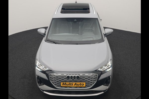 Audi Q4 e-tron 35 2x S Line 55 kWh 170pk Dealer O.H. | Panodak | Lederen Sportstoelen Memory | Adaptive Cruise | Head Up | 360 Camera | Sonos Audio | Matrix LED | Keyless | Blis | Apple Carplay | Navigatie | DAB |