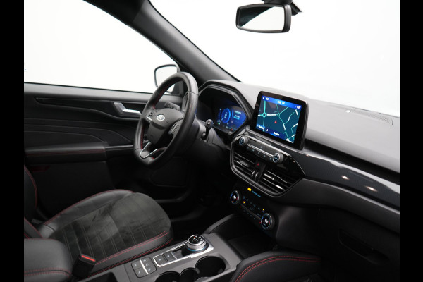 Ford Kuga 2.5 ST-Line X PHEV 225pk Dealer O.H | Trekhaak Af Fabriek | Adaptive Cruise | 360 Camera | Head Up | Alcantara Sportstoelen Verwarmd | Keyless | Blis | Pilot Assist | Stuurverwarming | Navigatie | Virtual | DAB | 18" L.M | Plug In Hybrid |