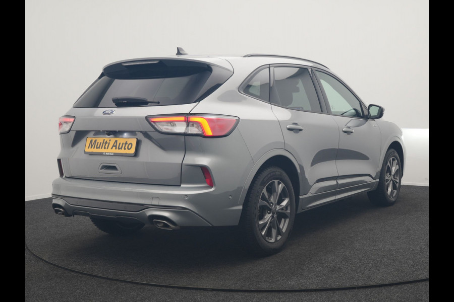 Ford Kuga 2.5 ST-Line X PHEV 225pk Dealer O.H | Trekhaak Af Fabriek | Adaptive Cruise | 360 Camera | Head Up | Alcantara Sportstoelen Verwarmd | Keyless | Blis | Pilot Assist | Stuurverwarming | Navigatie | Virtual | DAB | 18" L.M | Plug In Hybrid |