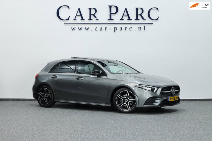Mercedes-Benz A-Klasse 180 AMG Line BTW/LED/VIRTUAL/PANO/HALF LEER+ALCANTARA+S.VERWARMIN/18"LMV/CAM/ACC/ECC/12 MDN GARANTIE!