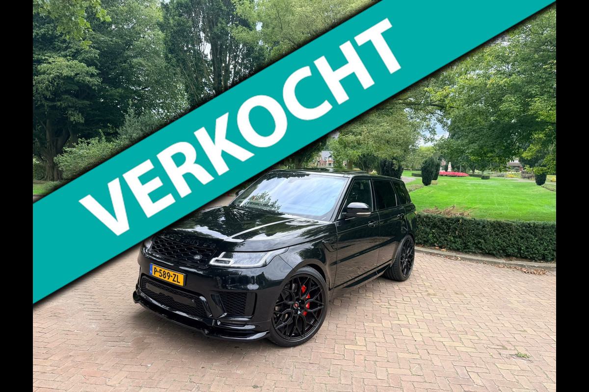 Land Rover Range Rover Sport 2.0 Si4 HSE | Pano | Luxe Pakk. | 23" | Black/Black