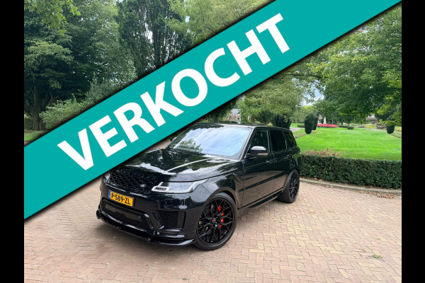 Land Rover Range Rover Sport 2.0 Si4 HSE | Pano | Luxe Pakk. | 23" | Black/Black