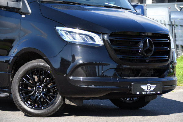 Mercedes-Benz Sprinter 319 3.0 CDI L2H1 DC Black Edition FULL OPTIONS! 360 Camera, Adaptieve Cruise, LED, 2 x Stoelverwarming, Standkacel, Autmaat, 10,5'' Mbux, Sensoren, Uniek!