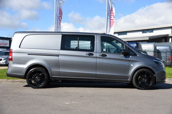 Mercedes-Benz Vito 190pk CDI L3 DC PB Edition Camera, Cruise, Carplay, LED, 2 x Schuifdeur, Automaat, Multimedia, Leder, Uniek!
