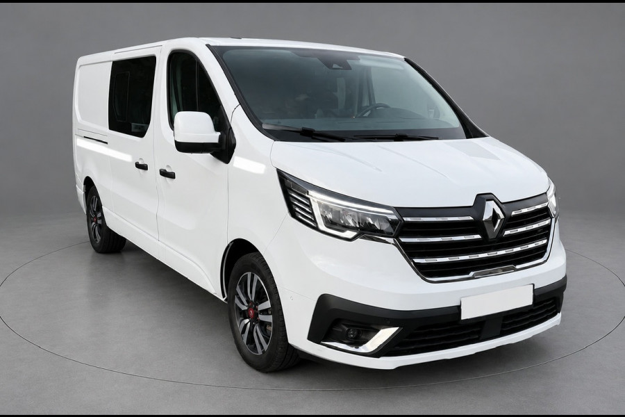 Renault Trafic 2.0 dCi 150 T29 L2H1 DC Luxe Camera, Cruise, Carplay, LED, Clima, Mulitmedia, Automaat, Trekhaak, Sensoren, Uniek!
