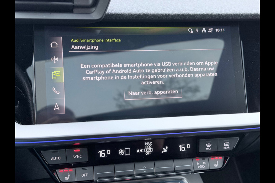 Audi A3 Sportback 2.0 TFSI S3 quattro B&O/HuD/Memory/Pano