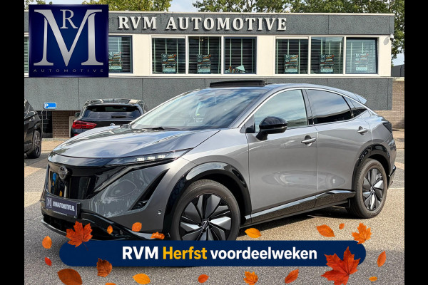 Nissan ARIYA Advantage Edition Plus 91 kWh VAN: 42.900,- VOOR: 39.440,- UW HERFSTVOORDEEL: 3.460,- | MEGA VOL! | DEALER ONDERHOUDEN | FABR. GARANTIE T/M 07-2028 | ACCU TOT 2033!
