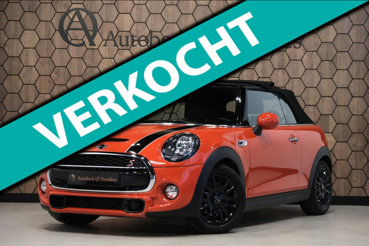 MINI Cabrio 2.0 Cooper S *46.976km* |Sportinterieur/Navigatie| Solaris Orange Metallic