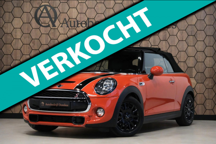 MINI Cabrio 2.0 Cooper S *46.976km* |Sportinterieur/Navigatie| Solaris Orange Metallic