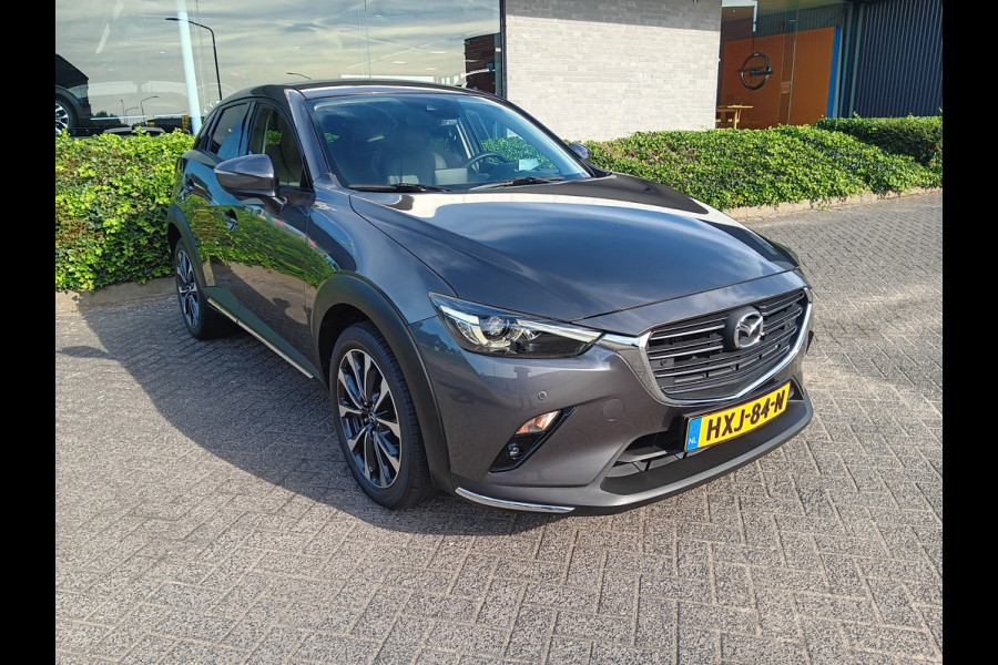 Mazda CX-3 2.0 SkyActiv-G 120 GT-M Line AUTOMAAT, Navi, Clima, Head-up, 18" etc. incl. 12 MND BOVAGGARANTIE