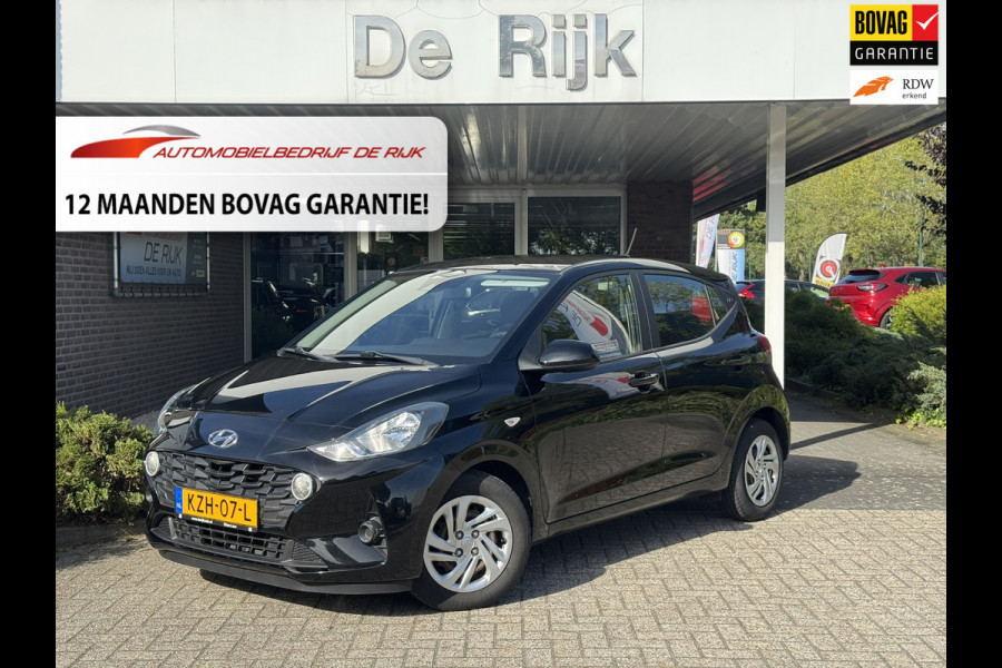 Hyundai i10 1.0 Comfort | Apple Carplay/Android Auto, Camera, Stoel + Stuurverwarming, Cruise, Climate, DAB |