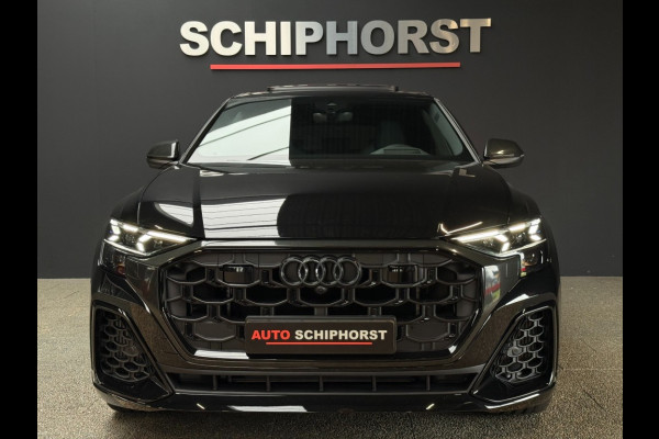 Audi Q8 55 Tfsi S-LINE Competiton 23 inch Rs zetels Carbon look soft close Trekhaak B&O 360 camera