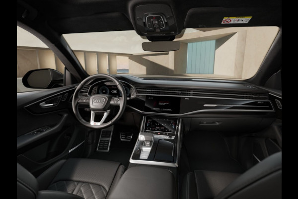 Audi Q8 55 Tfsi S-LINE Competiton 23 inch Rs zetels Carbon look soft close Trekhaak B&O 360 camera