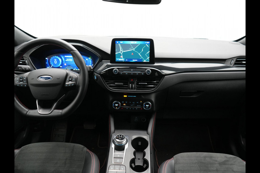 Ford Kuga 2.5 ST-Line X PHEV 225pk Dealer O.H | Trekhaak Af Fabriek | Adaptive Cruise | 360 Camera | Head Up | Alcantara Sportstoelen Verwarmd | Keyless | Blis | Pilot Assist | Stuurverwarming | Navigatie | Virtual | DAB | 18" L.M | Plug In Hybrid |