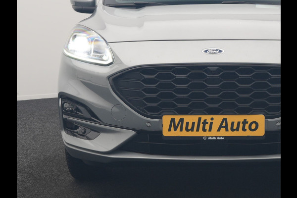 Ford Kuga 2.5 ST-Line X PHEV 225pk Dealer O.H | Trekhaak Af Fabriek | Adaptive Cruise | 360 Camera | Head Up | Alcantara Sportstoelen Verwarmd | Keyless | Blis | Pilot Assist | Stuurverwarming | Navigatie | Virtual | DAB | 18" L.M | Plug In Hybrid |