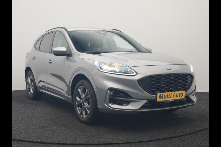 Ford Kuga 2.5 ST-Line X PHEV 225pk Dealer O.H | Trekhaak Af Fabriek | Adaptive Cruise | 360 Camera | Head Up | Alcantara Sportstoelen Verwarmd | Keyless | Blis | Pilot Assist | Stuurverwarming | Navigatie | Virtual | DAB | 18" L.M | Plug In Hybrid |