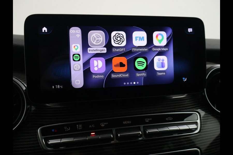 Mercedes-Benz V-Klasse 300D 239 PK DUBBEL CABINE AVANTGARDE NIGHT | LEDER | TREKHAAK | 360 CAMERA
