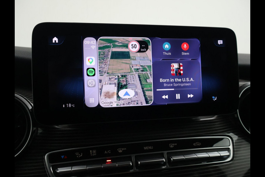 Mercedes-Benz V-Klasse 300D 239 PK DUBBEL CABINE AVANTGARDE NIGHT | LEDER | TREKHAAK | 360 CAMERA