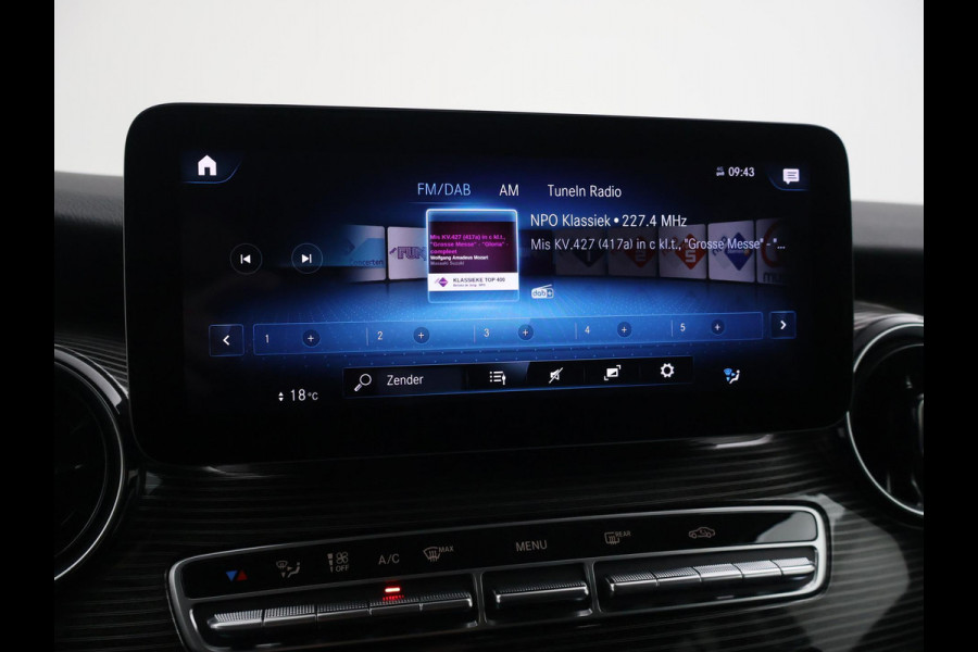 Mercedes-Benz V-Klasse 300D 239 PK DUBBEL CABINE AVANTGARDE NIGHT | LEDER | TREKHAAK | 360 CAMERA