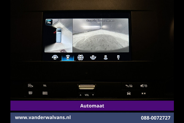 Mercedes-Benz Sprinter 317 CDI 170pk 9G-Tronic Automaat 3500kg Trekhaak L3H2 Euro6 Airco | 360 graden Camera | Navigatie | Apple Carplay | Stoelverwarm Android Auto, Cruisecontrol, Chauffeursstoel, Parkeersensoren, Bijrijdersbank
