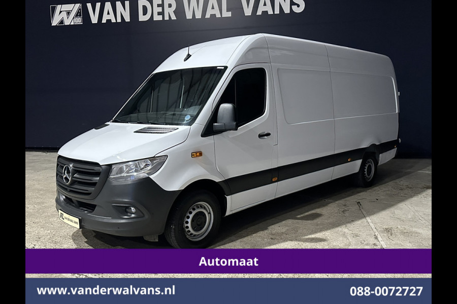 Mercedes-Benz Sprinter 317 CDI 170pk 9G-Tronic Automaat 3500kg Trekhaak L3H2 Euro6 Airco | 360 graden Camera | Navigatie | Apple Carplay | Stoelverwarm Android Auto, Cruisecontrol, Chauffeursstoel, Parkeersensoren, Bijrijdersbank