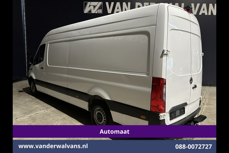Mercedes-Benz Sprinter 317 CDI 170pk 9G-Tronic Automaat 3500kg Trekhaak L3H2 Euro6 Airco | 360 graden Camera | Navigatie | Apple Carplay | Stoelverwarm Android Auto, Cruisecontrol, Chauffeursstoel, Parkeersensoren, Bijrijdersbank