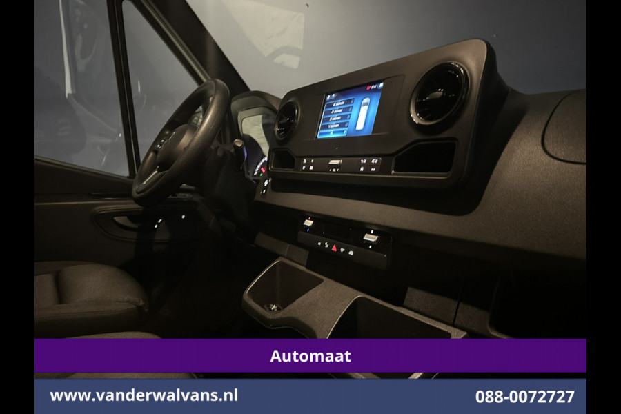 Mercedes-Benz Sprinter 317 CDI 170pk 9G-Tronic Automaat 3500kg Trekhaak L3H2 Euro6 Airco | 360 graden Camera | Navigatie | Apple Carplay | Stoelverwarm Android Auto, Cruisecontrol, Chauffeursstoel, Parkeersensoren, Bijrijdersbank