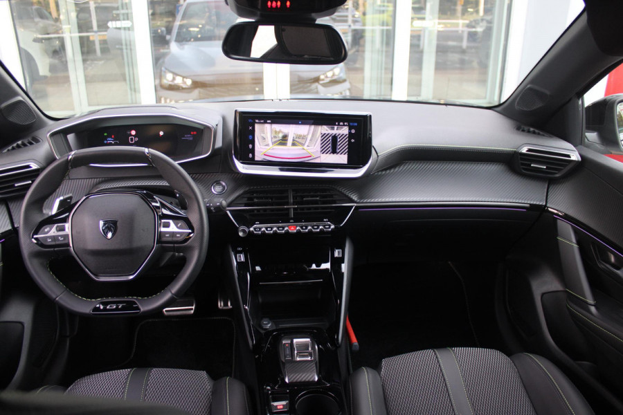 Peugeot 208 1.2 Hybrid 110PK AUTOMAAT GT | CAMERA VOOR + ACHTER | NAVIGATIE | DRAADLOZE APPLE CARPLAY/ANDROID AUTO | FULL LED KOPLAMPEN | LICHTMETALEN VELGEN 17" | DODEHOEK DETECTIE | DRAADLOZE TELEFOONLADER | KEYLESS ENTRY/START | DAB+ RADIO | ADAPTIVE CRUISE CONTROL | CLIMATE CONTROL | SFEERVERLICHTING |