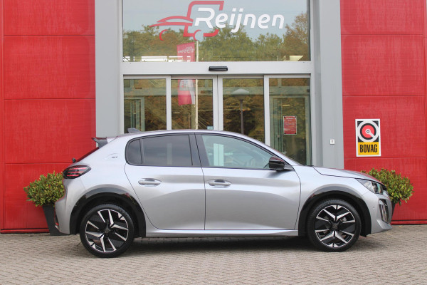 Peugeot 208 1.2 Hybrid 110PK AUTOMAAT GT | CAMERA VOOR + ACHTER | NAVIGATIE | DRAADLOZE APPLE CARPLAY/ANDROID AUTO | FULL LED KOPLAMPEN | LICHTMETALEN VELGEN 17" | DODEHOEK DETECTIE | DRAADLOZE TELEFOONLADER | KEYLESS ENTRY/START | DAB+ RADIO | ADAPTIVE CRUISE CONTROL | CLIMATE CONTROL | SFEERVERLICHTING |