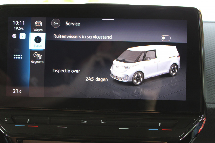 Volkswagen ID. Buzz Cargo 77 kWh LED 150Kw SOh 95% ACHTERDEUREN AIRCO 3-ZITS LED 72000KM!!!