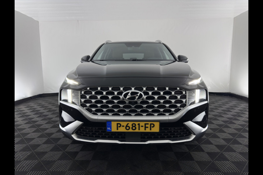 Hyundai Santa Fe 1.6 T-GDI PHEV Premium (Plug-in) (INCL-BTW) *HEAD-UP | LEATHER | FULL-LED | ADAPTIVE-CRUISE | TOP-VIEW | BLINDSPOT | MEMORY-PACK | DIGI-COCKPIT | SHIFTPADDLES | PRIVACYGLASS | NAVI-FULLMAP | 19''ALU | TOWBAR*
