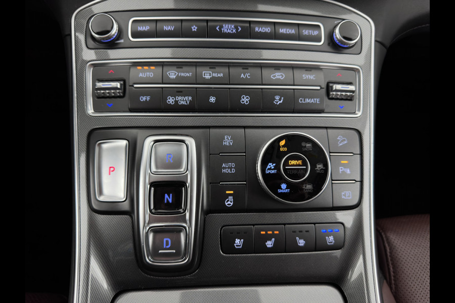 Hyundai Santa Fe 1.6 T-GDI PHEV Premium (Plug-in) (INCL-BTW) *HEAD-UP | LEATHER | FULL-LED | ADAPTIVE-CRUISE | TOP-VIEW | BLINDSPOT | MEMORY-PACK | DIGI-COCKPIT | SHIFTPADDLES | PRIVACYGLASS | NAVI-FULLMAP | 19''ALU | TOWBAR*