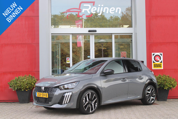 Peugeot 208 1.2 Hybrid 145PK AUTOMAAT GT PACK | ELEKTRISCH BEDIENBARE BESTUURDERSSTOEL MET MASSAGE FUNCTIE | ALCANTARA BEKLEDING | STOEL VERWARMING | CRUISE CONTROL | DAB+ RADIO | APPLE CARPLAY/ANDROID AUTO | FULL LED KOPLAMPEN | KEYLESS ENTRY/START | 17" LICHTMETALEN VELGEN | CLIMATE CONTROL | PARKEERSENSOREN VOOR + ACHTER | ACHTERUITRIJ CAMERA | SFEERVERLICHTING |