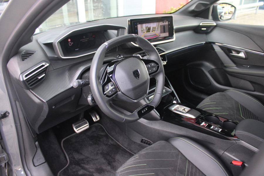 Peugeot 208 1.2 Hybrid 145PK AUTOMAAT GT PACK | ELEKTRISCH BEDIENBARE BESTUURDERSSTOEL MET MASSAGE FUNCTIE | ALCANTARA BEKLEDING | STOEL VERWARMING | CRUISE CONTROL | DAB+ RADIO | APPLE CARPLAY/ANDROID AUTO | FULL LED KOPLAMPEN | KEYLESS ENTRY/START | 17" LICHTMETALEN VELGEN | CLIMATE CONTROL | PARKEERSENSOREN VOOR + ACHTER | ACHTERUITRIJ CAMERA | SFEERVERLICHTING |