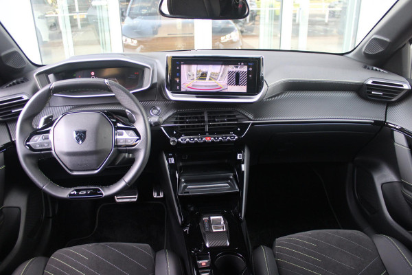 Peugeot 208 1.2 Hybrid 145PK AUTOMAAT GT PACK | ELEKTRISCH BEDIENBARE BESTUURDERSSTOEL MET MASSAGE FUNCTIE | ALCANTARA BEKLEDING | STOEL VERWARMING | CRUISE CONTROL | DAB+ RADIO | APPLE CARPLAY/ANDROID AUTO | FULL LED KOPLAMPEN | KEYLESS ENTRY/START | 17" LICHTMETALEN VELGEN | CLIMATE CONTROL | PARKEERSENSOREN VOOR + ACHTER | ACHTERUITRIJ CAMERA | SFEERVERLICHTING |