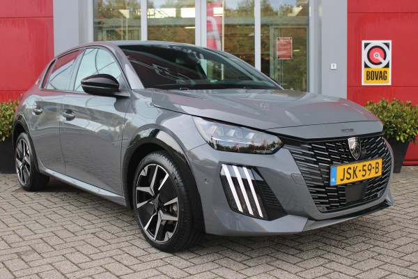 Peugeot 208 1.2 Hybrid 145PK AUTOMAAT GT PACK | ELEKTRISCH BEDIENBARE BESTUURDERSSTOEL MET MASSAGE FUNCTIE | ALCANTARA BEKLEDING | STOEL VERWARMING | CRUISE CONTROL | DAB+ RADIO | APPLE CARPLAY/ANDROID AUTO | FULL LED KOPLAMPEN | KEYLESS ENTRY/START | 17" LICHTMETALEN VELGEN | CLIMATE CONTROL | PARKEERSENSOREN VOOR + ACHTER | ACHTERUITRIJ CAMERA | SFEERVERLICHTING |