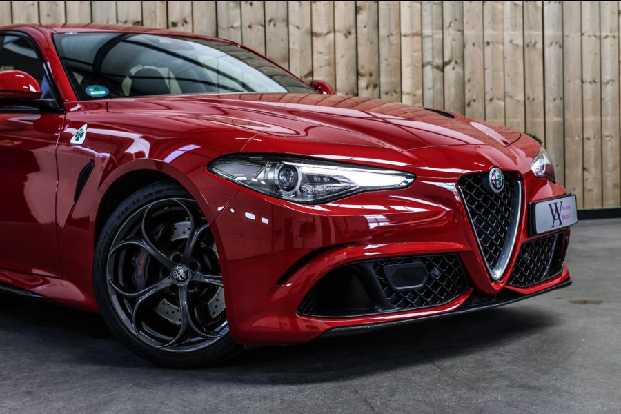 Alfa Romeo Giulia 2.9 V6 Quadrifoglio *Kuipstoelen*H/K*ACC*1e eigenaar*