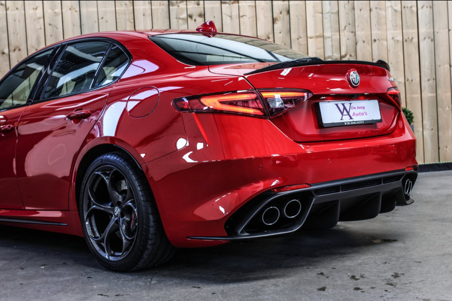 Alfa Romeo Giulia 2.9 V6 Quadrifoglio *Kuipstoelen*H/K*ACC*1e eigenaar*