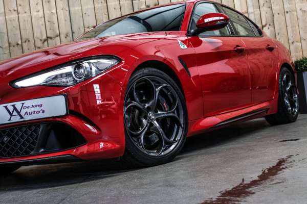 Alfa Romeo Giulia 2.9 V6 Quadrifoglio *Kuipstoelen*H/K*ACC*1e eigenaar*