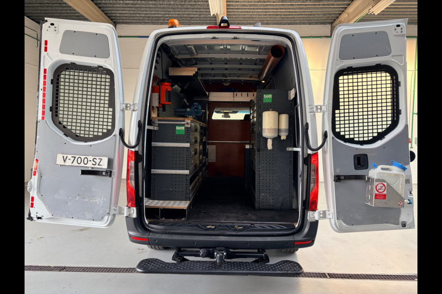 Mercedes-Benz Sprinter Automaat Servicewagen 314 2.2 CDI 140PK L2H2 euro6 BOTT, Victron V230, Standkachel Trekhaak RIJKLAARPRIJS