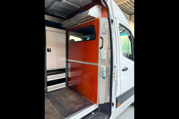 Mercedes-Benz Sprinter Automaat Servicewagen 314 2.2 CDI 140PK L2H2 euro6 BOTT, Victron V230, Standkachel Trekhaak RIJKLAARPRIJS