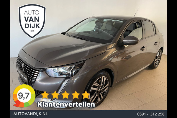 Peugeot 208 1.2 PureTech Allure 100PK AIRCO NAVI CRUISE APPLE CARPLAY VELGEN CAMERA PRIVACY GLAS NIEUWSTAAT